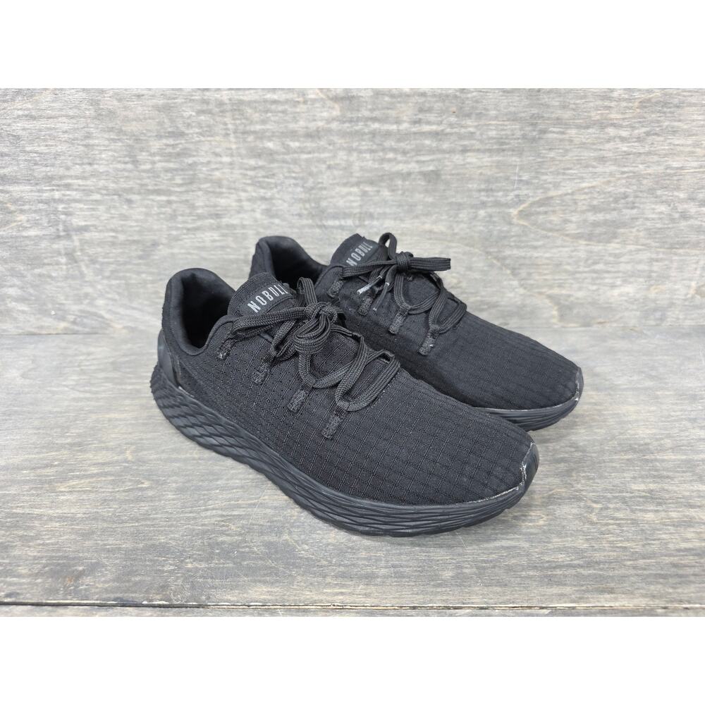 NOBULL Allday 365 Ripstop Triple Black Shoes Size 7 Mens